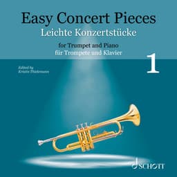 Easy Concert Pieces for Trumpet and Piano 1 - Kristin Thielemann
