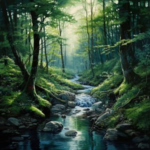 Creekside Melodies: Piano in the Woods - RPM (Relaxing Piano Music)
