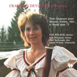 François Devienne: Three Quartets for Bassoon, Violin, Viola and Bass, Op. 73 - Francois Devienne