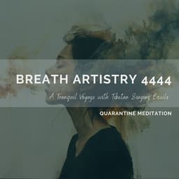 Breath Artistry 4444: A Tranquil Voyage with Tibetan Singing Bowls - Quarantine Meditation