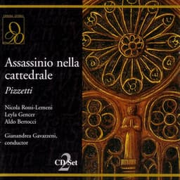 Assassinio nella cattedrale - Ildebrando Pizzetti