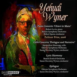 Yehudi Wyner: Orchestral Works - Yehudi Wyner