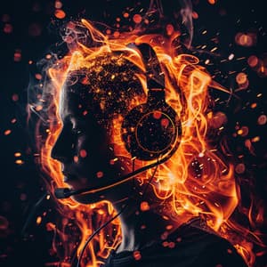 Fire Ambience: Binaural Waves - Beta Gamma