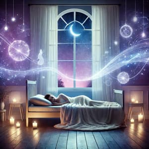 Heal While You Sleep and Wake Up Happy 432Hz: Clear the Mind of Negative Thoughts - Hz Frequency Zone