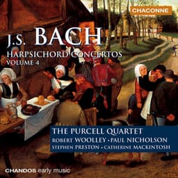 Bach: Harpsichord Concertos, Vol. 4 - Johann Sebastian Bach