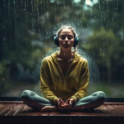 Yoga Amidst Rain: Harmonic Balance Sounds - Focus on Breathing