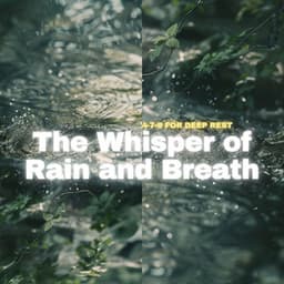 The Whisper of Rain and Breath: 4-7-8 for Deep Rest - Tranquil Comfort