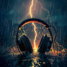 Binaural Storms: Thunder Melodies - Binaural Beats Focus