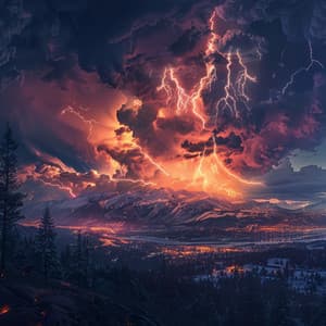 Restful Thunder: Gentle Storm Sounds for Sleeping - Fan Noise for Sleep