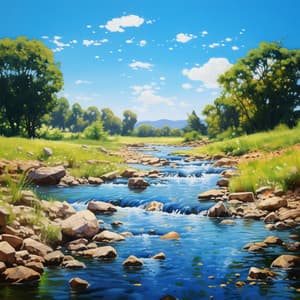 Flowing Tranquility: Chill Tunes by the River - The Nature Soundscapes