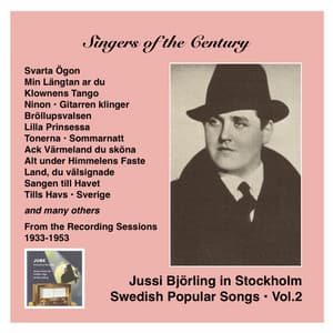 Voices of the Century: Jussi Björling in Stockholm, Vol. 2, Swedish Popular Songs - Jussi Björling