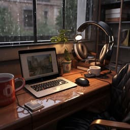Rain Hush: Study Ambient Chords - Chakra Waves