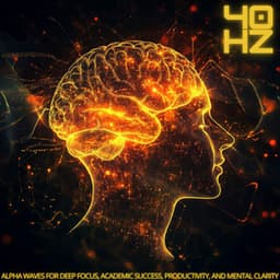40 Hz Alpha Waves for Deep Focus, Academic Success, Productivity, and Mental Clarity - Deep Focus and Concentration