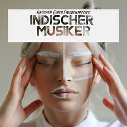 Rauchen Einer Friedenspfeife - Indischer Musiker - Shamanic New Age Maker