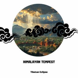 Himalayan Tempest: Spiritual Journey Through Thunder and Wind - Tibetan Eclipse