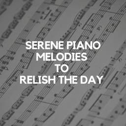 Serene Piano Melodies to Relish the Day - Quiet Meditation Music