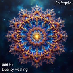 666 Hz Duality Healing Meditation: Balance, Release & Inner Harmony - Solfeggio