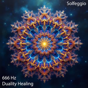 666 Hz Duality Healing Meditation: Balance, Release & Inner Harmony - Solfeggio
