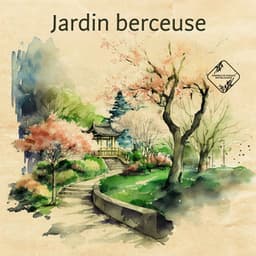 Jardin berceuse: Musique pour bébés - Le chant de la nature, Berceuse naturelle, Rêver paisiblement, Sommeil zen, Pluie et vagues pour dormir - Ensemble de Musique Zen Relaxante