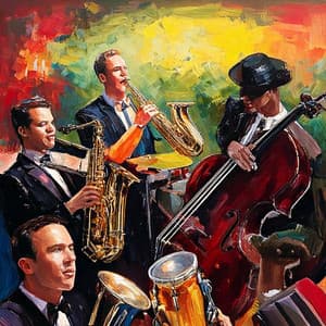 Jazz En Vinilo Vintage: Sonidos Retro - Café con Ritmos de Jazz