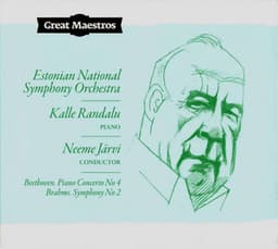 Beethoven: Piano Concerto No. 4 in G Major, Op. 58 - Brahms: Symphony No. 2 in D Major, Op. 73 - Kalle Randalu