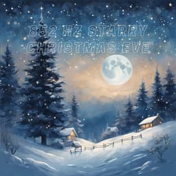 852 Hz Starry Christmas Eve - Spiritual Frequencies