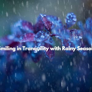 Smiling in Tranquility with Rainy Season - Working from Home Music