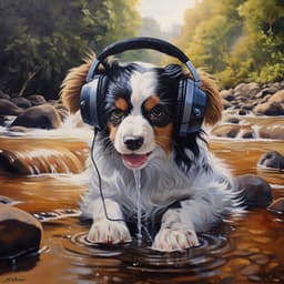 River Dogs: Canine Harmony Tune - Path to Peace