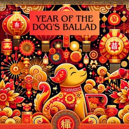 Year of the Dog's Ballad: Relaxing Chinese New Year 2024 Instrumentals for Peaceful Moments, Chinatown Serenity - Oriental Music!