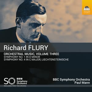 Richard Flury: Orchestral Music, Vol. 3 - Richard Flury