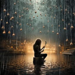Rain Rhapsody: Echoing Showers Rhythm - Calming Beats