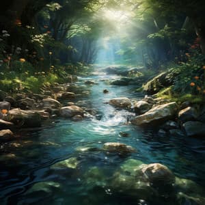River's Pet Paradise: Soothing Stream Melodies - Calm Pets Music Academy