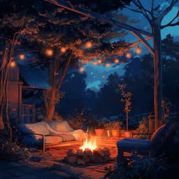 Firelight Reverie: Tranquil Relaxation Sounds - Thermal Element