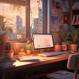 Sesión De Estudio Lofi: Melodías De Concentración Tranquilas - Gurú del HipHop LoFi