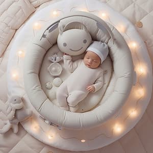 Lullaby Reflections: Baby Serene Night - Baby Rain Sleep Sounds