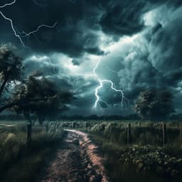 Binaural Thunder Zen: Meditation Calming Storms - Dreaming In The Clouds