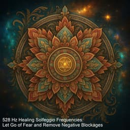 528 Hz Healing Solfeggio Frequencies: Let Go of Fear and Remove Negative Blockages - Solfeggio