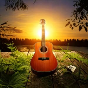 Guitar Music for Meditation: Harmonic Stillness - Lively Guitar Music