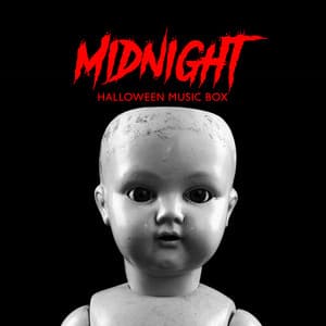 Midnight Halloween Music Box: Haunted Dollhouse Atmospheric Background for Spooky Evening - Spooky Halloween Sounds