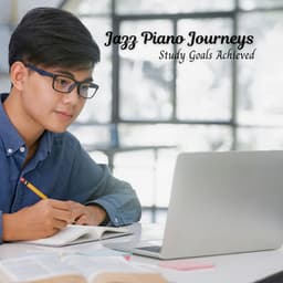 Jazz Piano Journeys: Study Goals Achieved - Relaxing Jazz Piano Music Background Instrumental Music For Studying Work