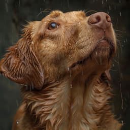 Tiempo De Relajación Para Perros Con Una Calma Lluvia Tranquila - Música para calmar perros