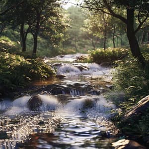 Binaural Serenity: Crystal Water Harmonies - Pure Healing Waves