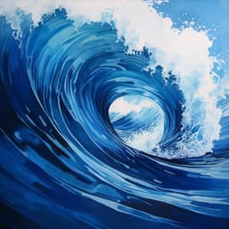 Concentración De Rapsodia Oceánica: Música Junto Al Mar Inmenso - Etiqueta de la naturaleza