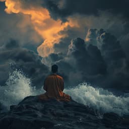 Tormenta Suave: Lluvia Y Melodías Relajantes Con Truenos - Iguata