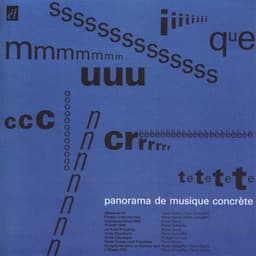 Panorama de Musique Concréte - Pierre Henry