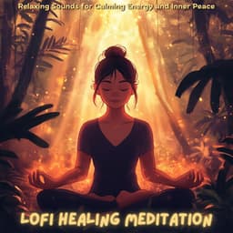 Lofi Healing Meditation - Relaxing Lo-Fi Music for Calming Energy and Inner Peace - Lo-Fi Serenity