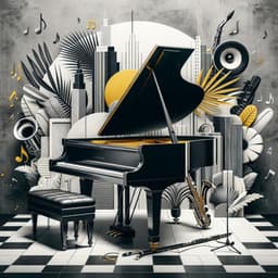 Caz Rüyası: Pürüzsüz Akustik Piyano ve Saksafon, Rahatlatıcı Caz Bar Koleksiyonu - Jazz Cafe!