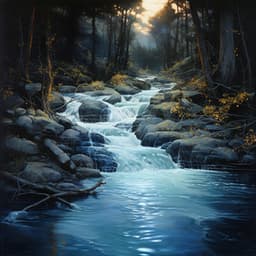 Calma Felina: Ecos Del Arroyo Binaural - Estudio de ritmos binaurales puros