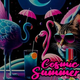 Cosmic Summer: Relaxing Drink Bar Techno Ambient - Summer Chill Stars