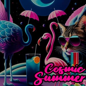 Cosmic Summer: Relaxing Drink Bar Techno Ambient - Summer Chill Stars
